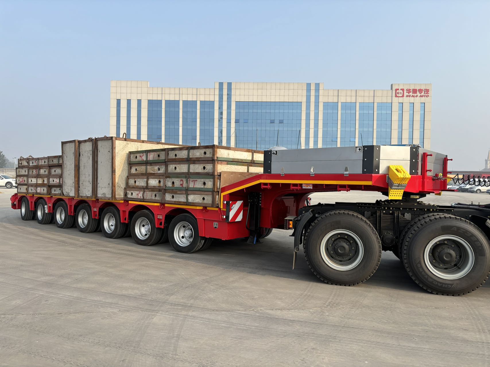 lowbed Trailer, low boy trailer