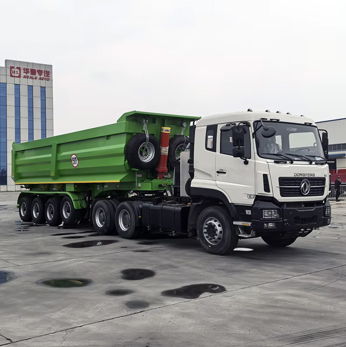  End Rear Dump Trailer