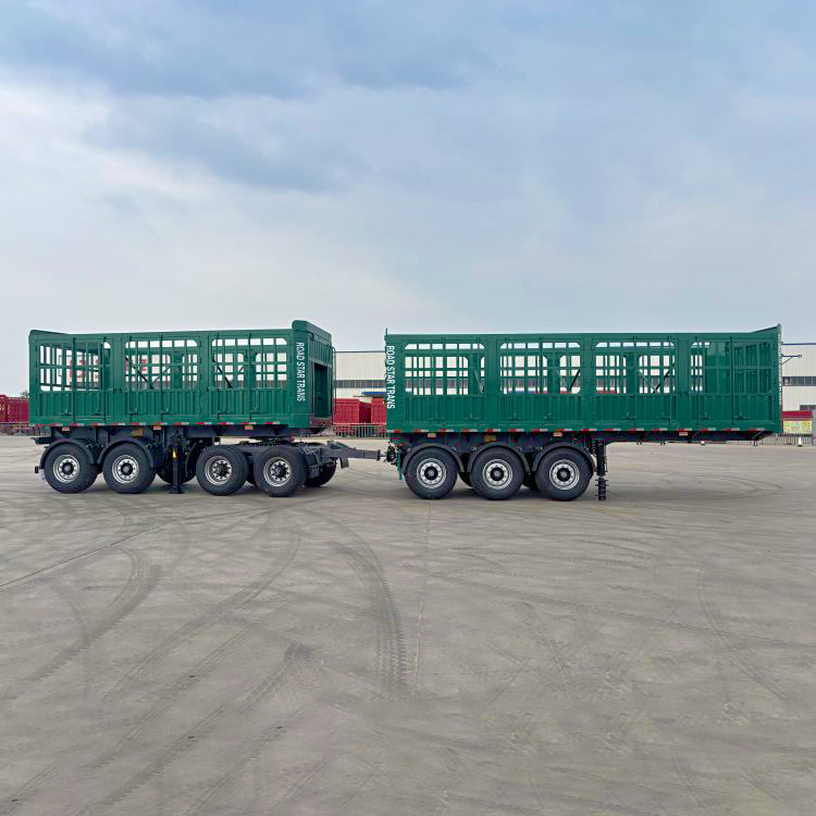 Hualu Double Box Interlink Semi Trailer : Mexico’s New Favorite for Heavy-Duty Hauling	