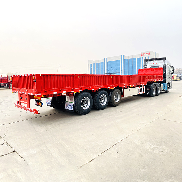 From Vietnam to Nigeria – Hualu New Cargo Box Fence Side Wall Dump Truck Trailer Handles It All