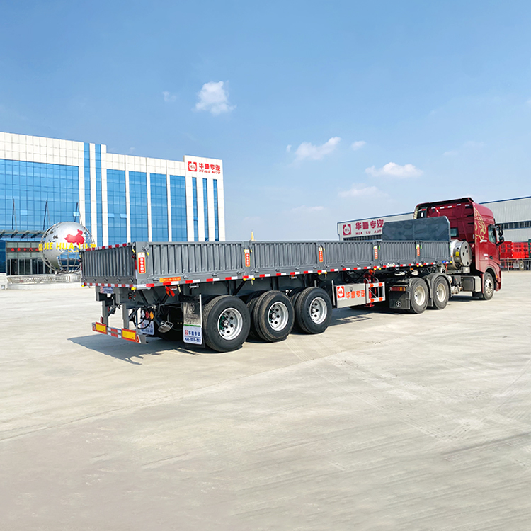 Hualu Side Wall Fence Semi Trailer – Your Fleet’s New Workhorse