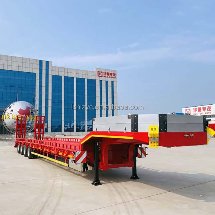 Chile Mines, Brazil Farms, Argentina Sites – Hualu 60T+ 4-Axle Lowbed, Width Expandable From 2.5m To 3m, Running Across South America