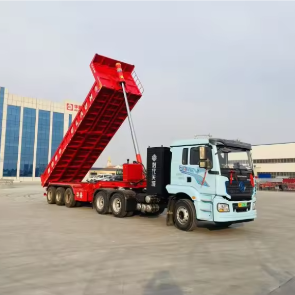 Built for Africa's Toughest Roads — Hualu Rear-Dump Semi-Trailer That Actually Delivers