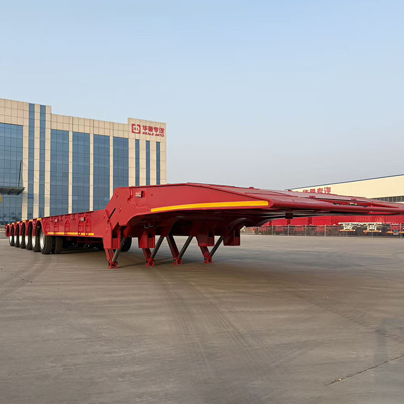 From the Andes to the Amazon: Hualu 6-Axles 80+Ton Hydraulic Folding Lowbed Semi Trailer Masters Every Mile of South America’s Roughest Terrain