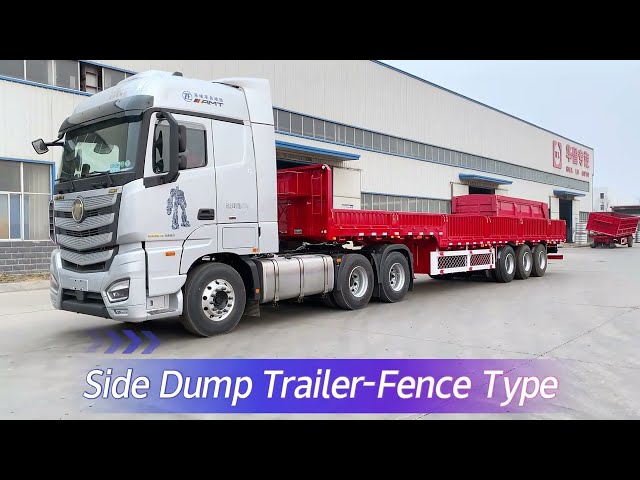 Hualu standard flatbed trailer