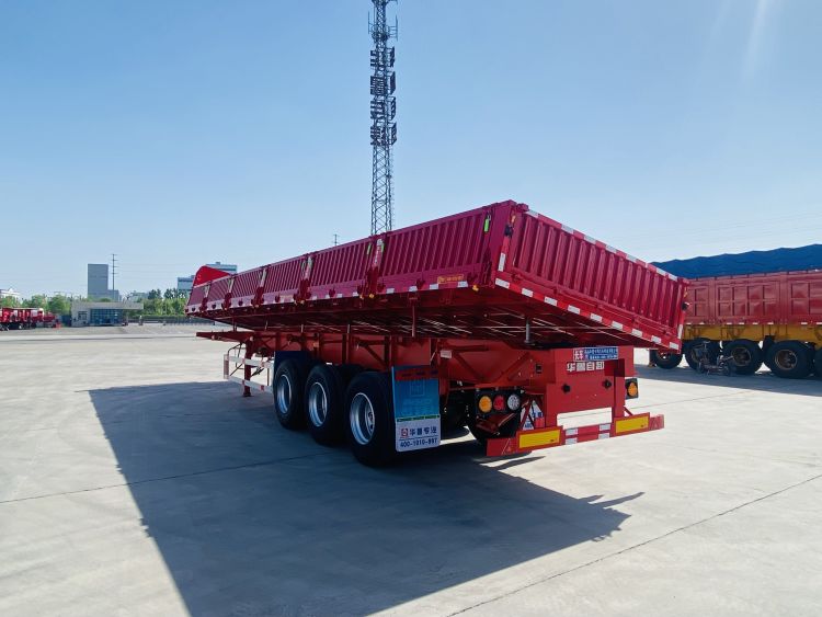 Hualu Side Tipper Semi-Trailer: Zero-Incident Bulk Transport at a Zambian Copper Mine