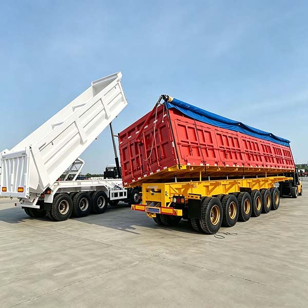 How African Haulers Choose Between Rear Tipper and Side Tipper Semi Trailers: Tailored Solutions for Local Terrain & Operations
