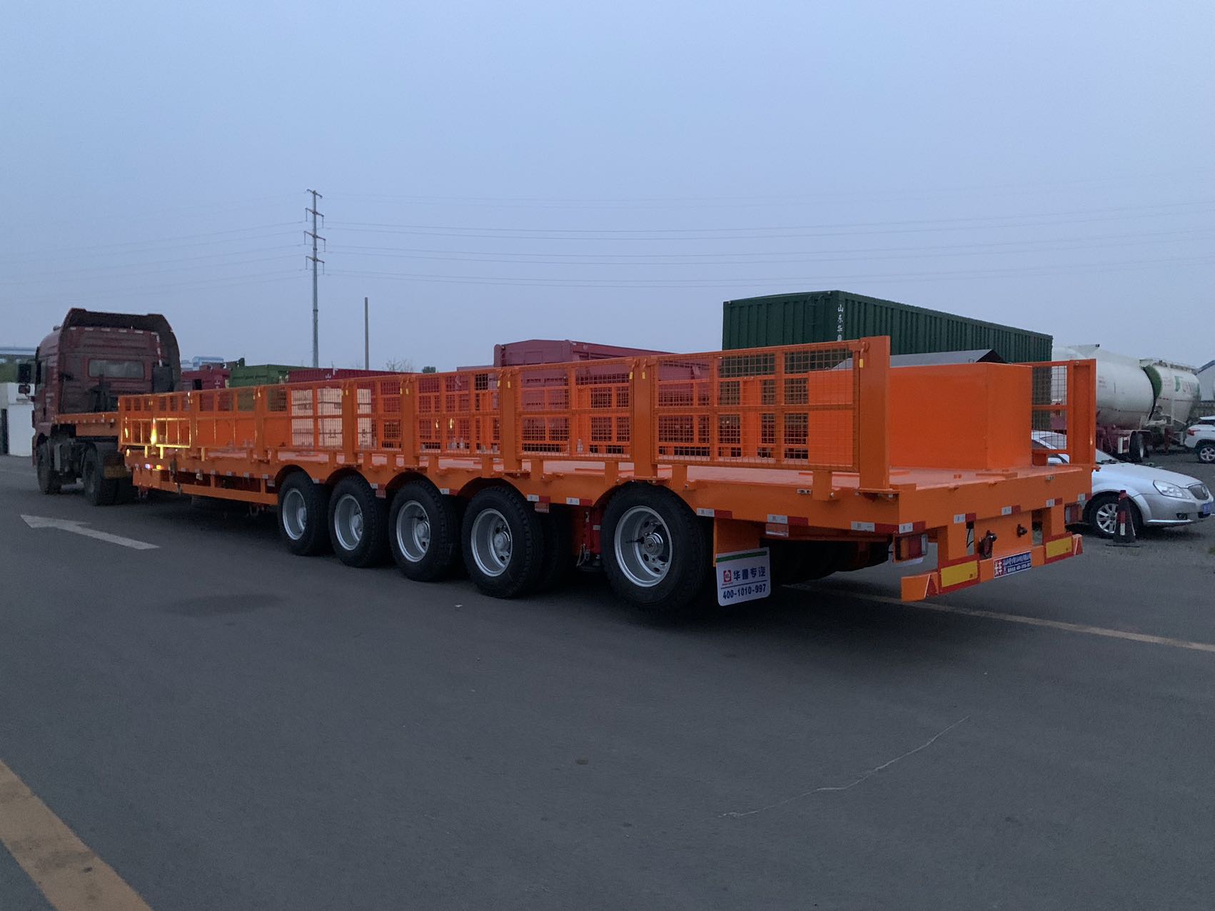 How 8 Hualu Flatbed Trailers Helped an Ethiopian Contractor Deliver a $47M Highway Project on Schedule
