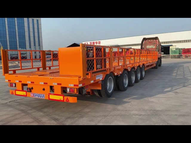 Hualu 5-axle flatbed trailer