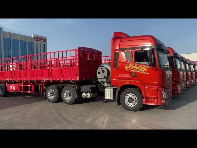 Hualu High flatbed trailer