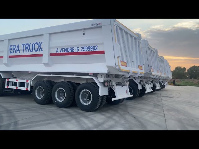 Hualu end tipper trailer