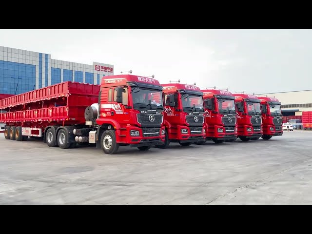 Hualu flatbed trailer
