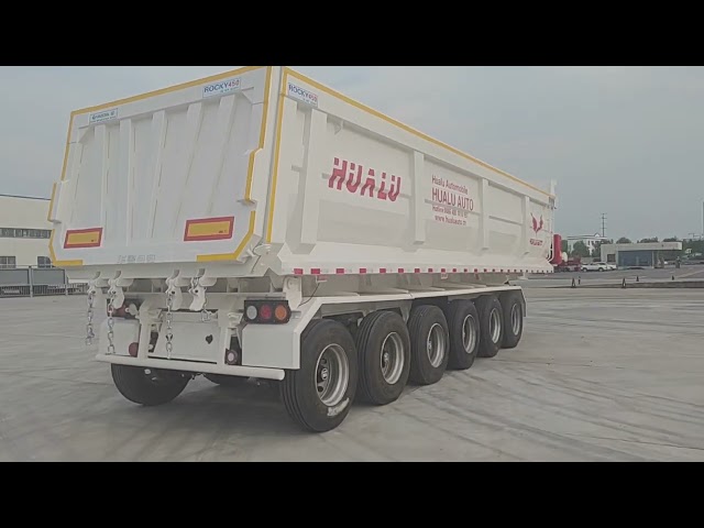 Hualu end tipper trailer