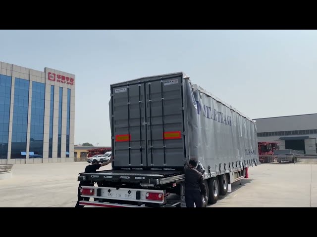 Hualu Curtain Roll Trailer