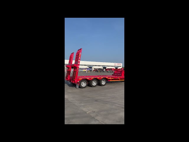 Hualu Three-axle low-boy trailer