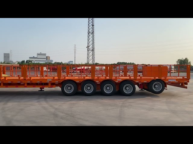 Hualu 5-axle lowboy trailer
