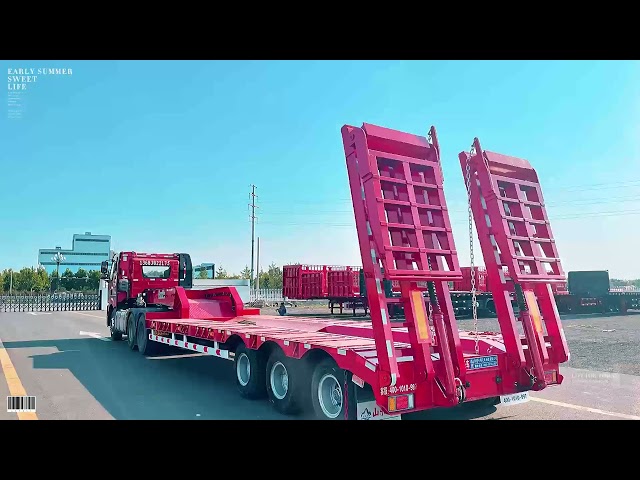 Hualu Auto Lowboy Trailers