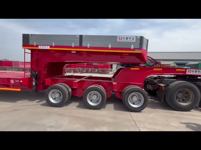 Hualu lowboy trailer