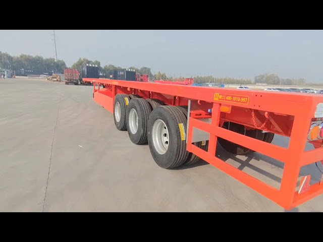 Hualu flatbed trailer