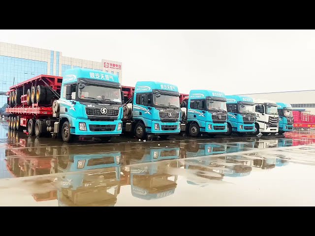 Hualu semi-trailer departure vedio