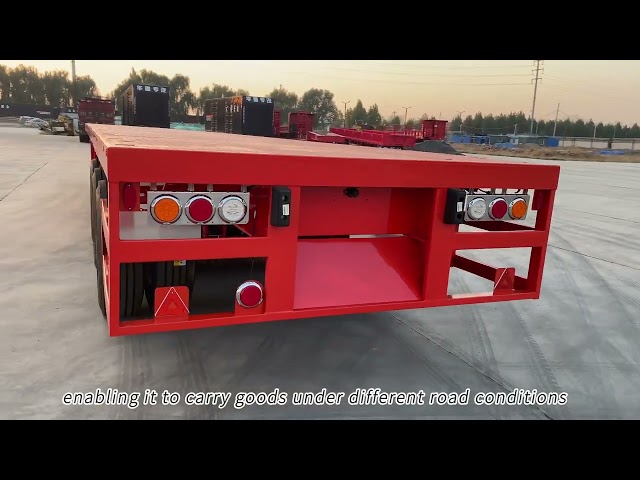flatbed trailer