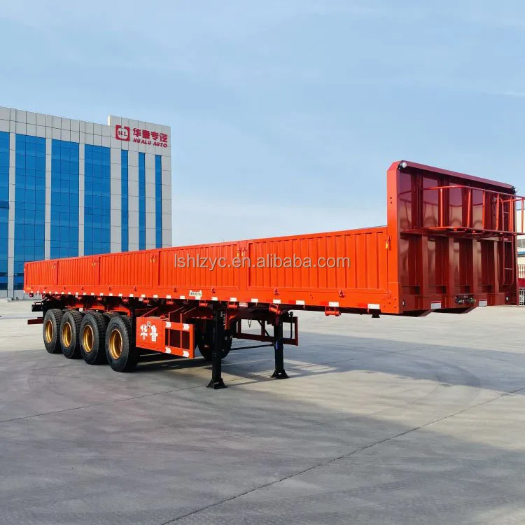 From Containers to Bulk: Hualu’s 4-Axle Flatbed Semi-trailer Dominates Tanzanian Roads