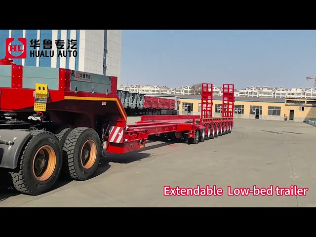 Hualu Trailer | Low-bed trailer