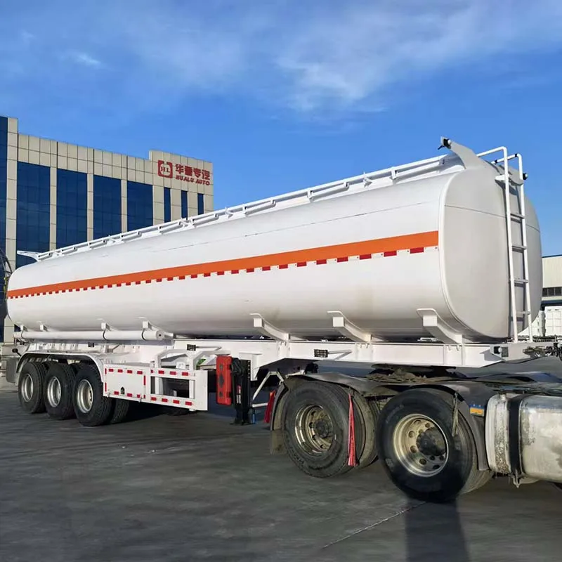 Hualu 3-axle 60CBM oil tanker semi-trailer: Safety, stability, and support for sustained profit growth for South African customers