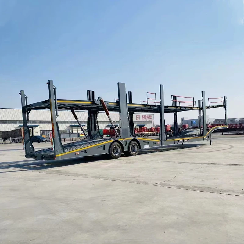 Stability You Feel. Customization You Choose. Hualu 10 Car Carrier Semi Vehicle Trailer – Brazil’s Ultimate Multi-Car Transporter